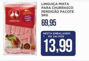Apoio Mineiro Linguiça mista para churrasco perdigão pacote oferta