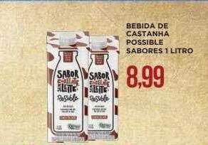 Apoio Mineiro Bebida de castanha possible sabores oferta