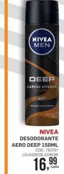 Nivea desodorante aero deep