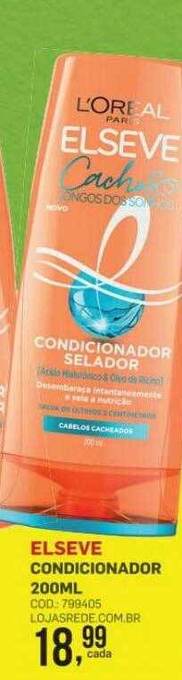 Lojas Rede Elseve condicionador oferta