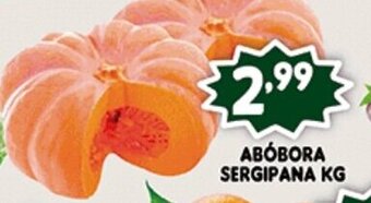 Supermercados Cristal Abobora Sergipana 1kg oferta