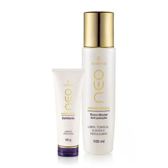 Eudora Kit de limpeza neo esfoliante + espuma de limpeza oferta