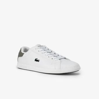 Lacoste Tênis masculino graduate em couro oferta