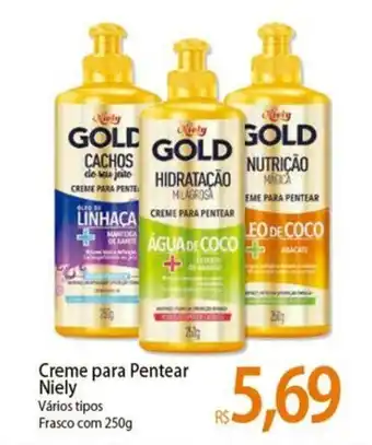 Atacadão Creme para Pentear Niely 250g oferta