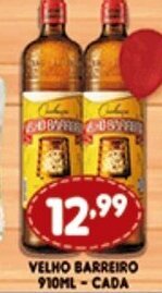 Supermercados Cristal Velho Barreiro 910ml cada oferta