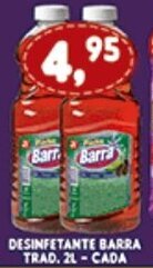 Supermercados Cristal Desinfetante Barra Trad 2L cada oferta