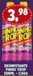 Supermercados Cristal Desinfetante Pinho Trop 500ml cada oferta