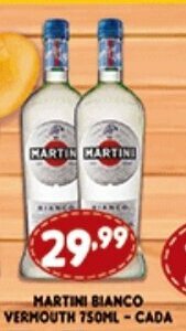 Martini Bianco Vermoth 750ml cada
