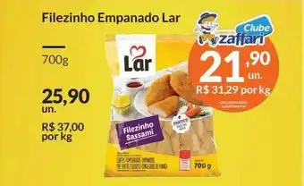Zaffari Filezinho empanado lar oferta