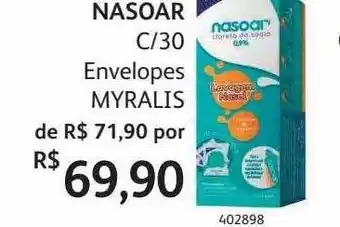 Nasoar c 30 envelopes myralis