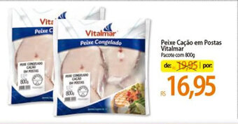 Atacadão Peixe Cacao em Postas Vitalmar 800g oferta