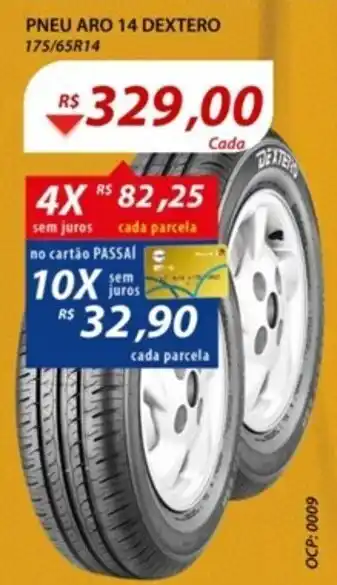 Pneu Aro 14 Dextero 175/65R14