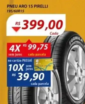 Hirota Food Supermercado Pneu Aro 15 Pirelli oferta