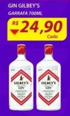 Assaí Atacadista Gin Gilbey's 700ml oferta