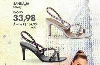 Grupo Formosa Sandália onway oferta