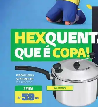 Pipoqueira 5 estrelas