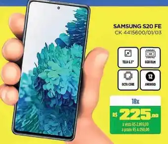 Lojas Koerich Samsung s20 fe oferta