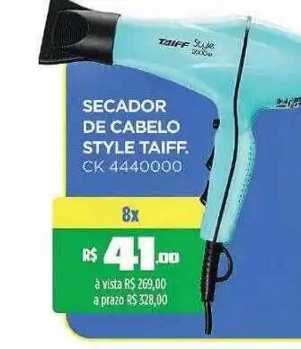 Secador de cabelo style taiff