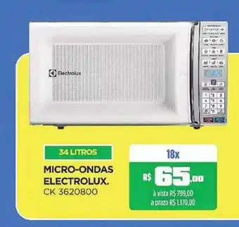 Lojas Koerich Micro-ondas electrolux oferta
