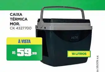 Lojas Koerich Caixa térmica mor oferta