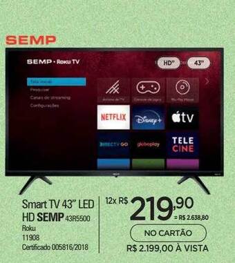 Zenir Smart tv 43 oferta