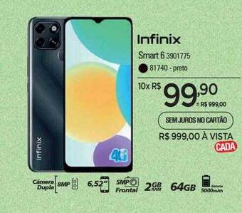 Zenir Infinix smart 6 oferta