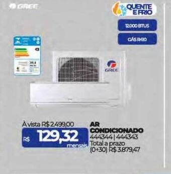 Lojas Certel Ar condicionado gree oferta