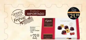 Bombom húngaro cupido cerejas