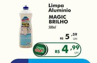 Limpa aluminio magic brilho