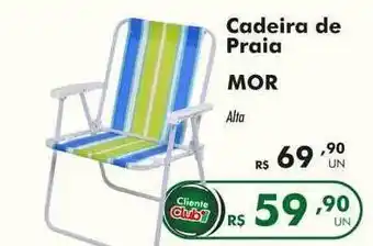 Irani Supermercados Cadeira de praia mor oferta