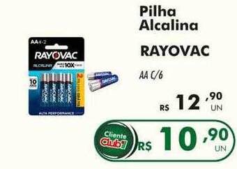 Pilha alcalina rayovac