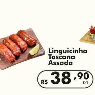 Linguicinha toscana assada