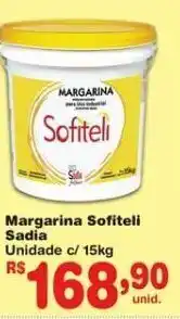 Makro Margarina sofiteli sadia 15kg oferta
