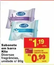 Makro Sabonete em barra kite 80g oferta