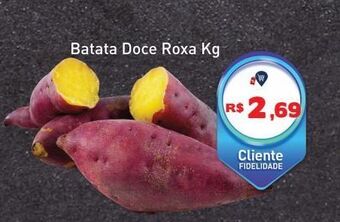 Batata doce roxa kg