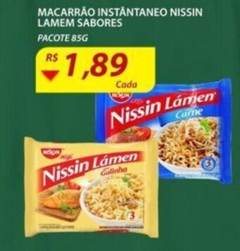 Macarrao Instantaneo Nissin Lamen Sabores 85g