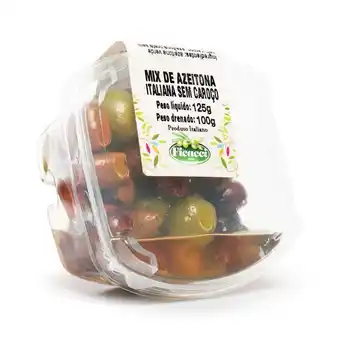 Zona Sul Mix de azeitona sem caroço italiana ficacci 100g oferta