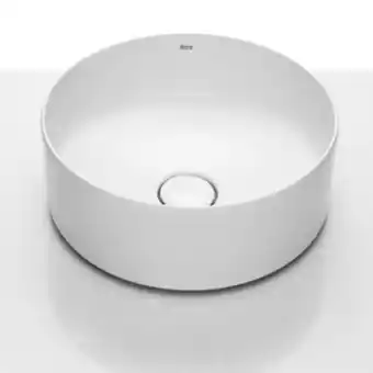 Leroy Merlin Cuba de apoio cerâmica redonda branca 14x37x37cm round roca oferta