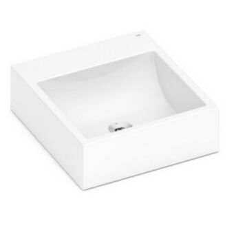Comjol Cuba de apoio quadrada com mesa branca basic celite oferta