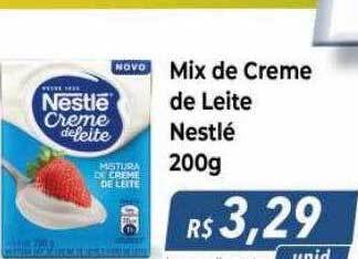 Hiper Moreira Mix de creme de leite nestlé oferta