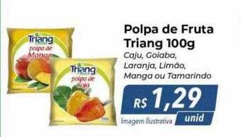 Hiper Moreira Polpa de fruta triang oferta