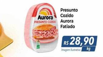 Hiper Moreira Presunto cozido aurora fatiado oferta