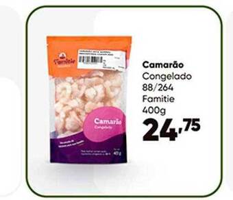 Zaffari Camarão congelado 88-264 famitie oferta