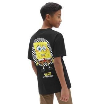 Camiseta spotlight pocket infantil vans x bob esponja