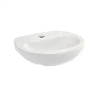 Leroy Merlin Lavatório para coluna 47xx38cm branco eco celite oferta