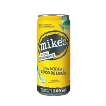 Drink pronto mike`s hard lemonade limão lata 269ml
