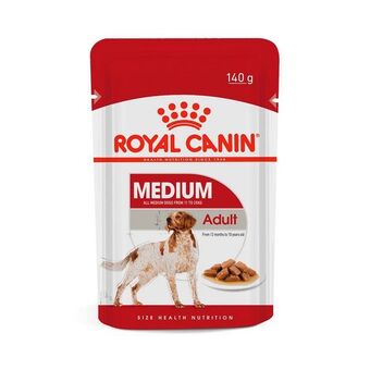 Ração úmida royal canin medium adult para cães adultos de porte médio 140g