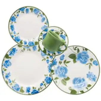 Novo Mundo Aparelho de jantar e chá alice donna, 20 peças, cerâmica, colorido - 102517 oferta