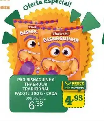 Cooper Pão bisnaguinha thabrulai tradicional pacote - cada oferta