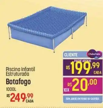 Piscina infantil estruturada botafogo